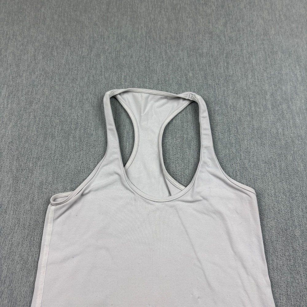 Lululemon Tank Top Womens 4 Gray‎ Cool Racerback Stretch Yoga Workout Athletic - Picture 2 of 7